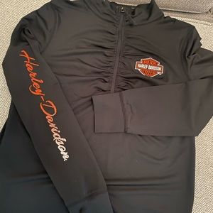Special women’s XL Harley-Davidson Partial Zip Pullover